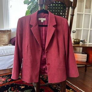 Casual Corner Pink Jacket